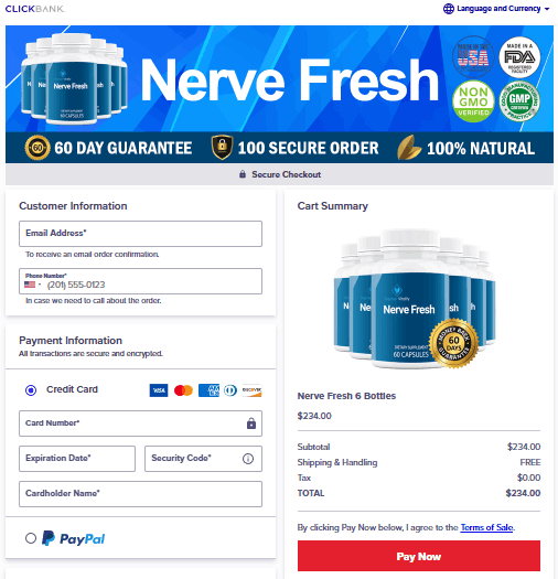 nerve fresh for neuropathy